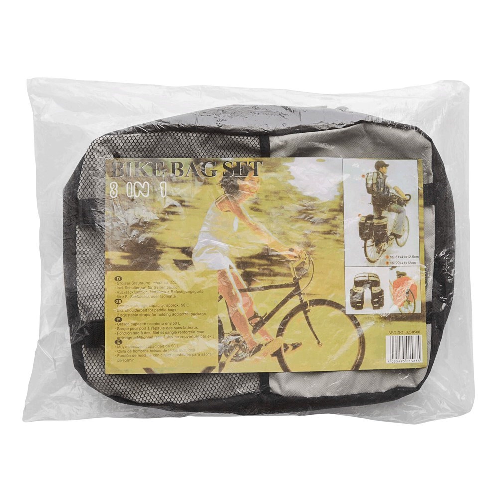 Fahrrad-Packtaschenset BIKE 3-teilig Fahrrad-Packtaschenset BIKE 3-teilig