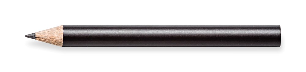 STAEDTLER Bleistift rund, halbe Länge - schwarz