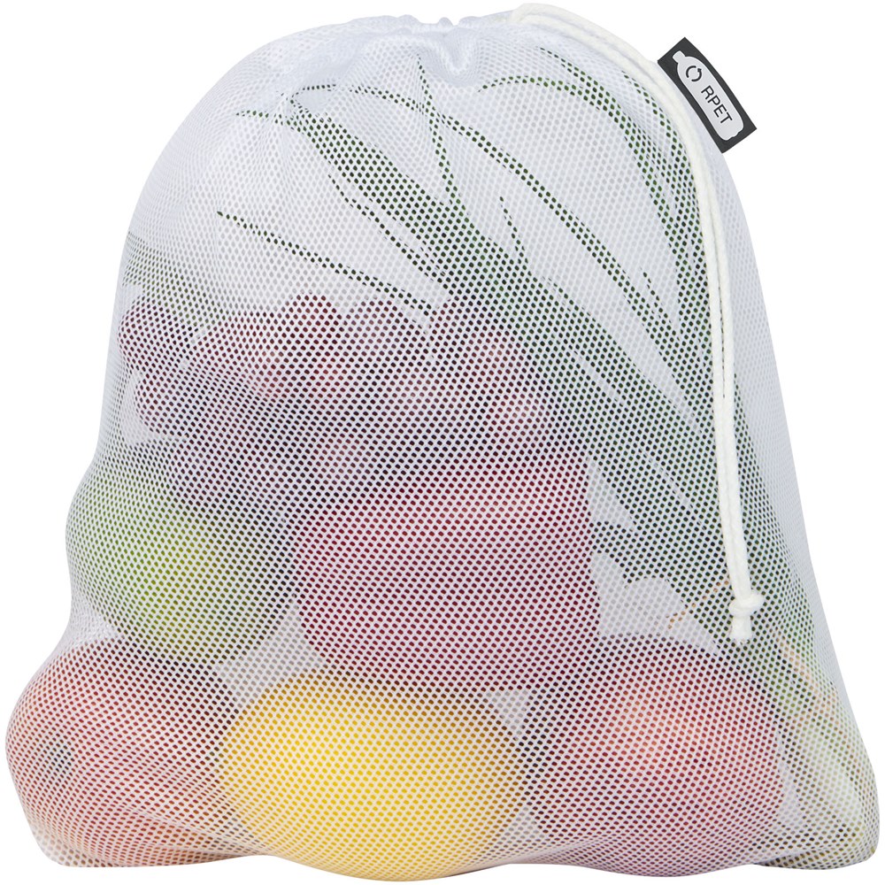 3er-Set recycelter Polyester-Zuziehbeutel 3er-Set recycelter Polyester-Zuziehbeutel