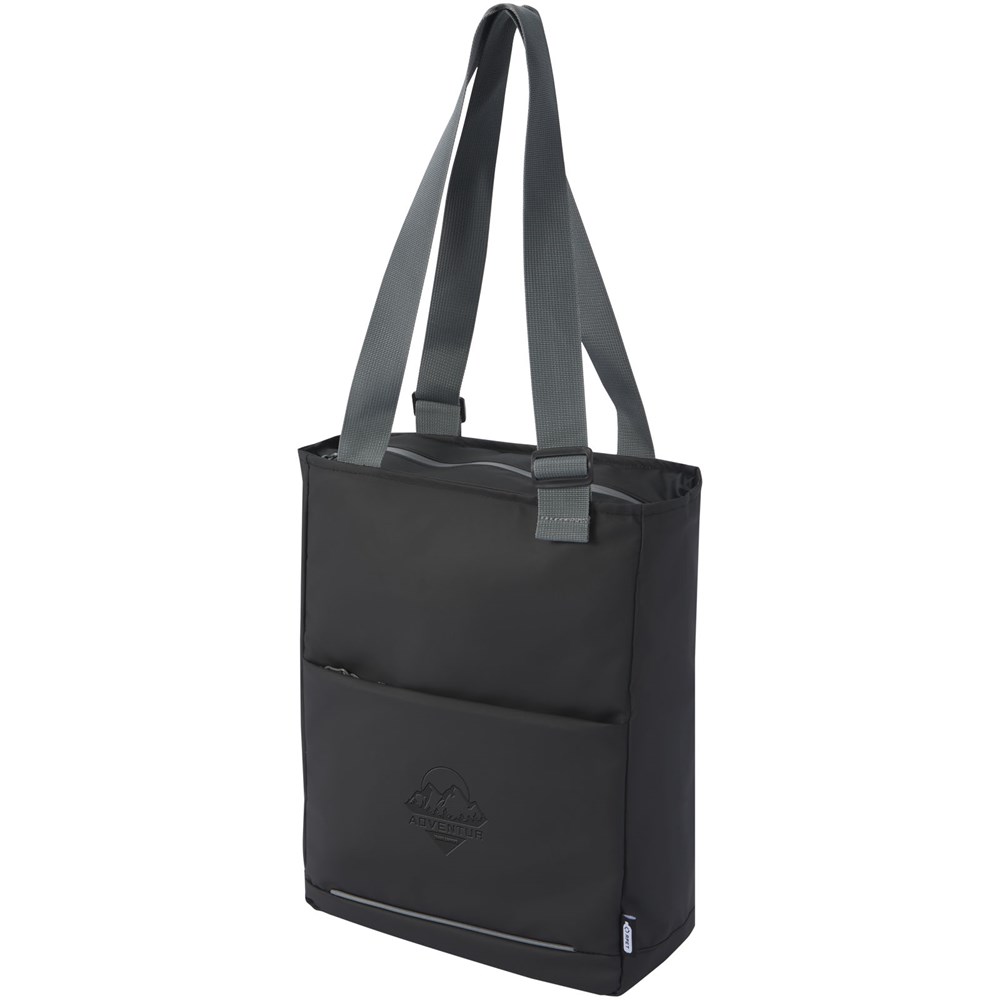 Aqua wasserabweisende 14" Laptop-Tragetasche aus GRS Recyclingmaterial 14 L Aqua wasserabweisende 14" Laptop-Tragetasche aus GRS Recyclingmaterial 14 L