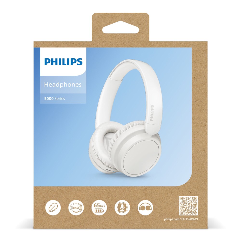 TAH5209 |Philips Bluetooth Over-Ear-Kopfhörer mit 65 Stunden Spielzeit TAH5209 |Philips Bluetooth Over-Ear-Kopfhörer mit 65 Stunden Spielzeit