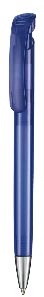 Kugelschreiber BONITA TRANSPARENT - ozean-blau TR/FR