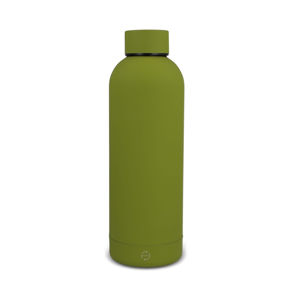 Isolierflasche Alchemie Soft Touch 500ml - Olivgrün