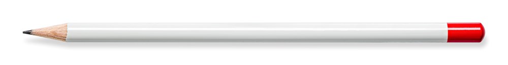 STAEDTLER Bleistift rund mit Tauchkappe - weiss