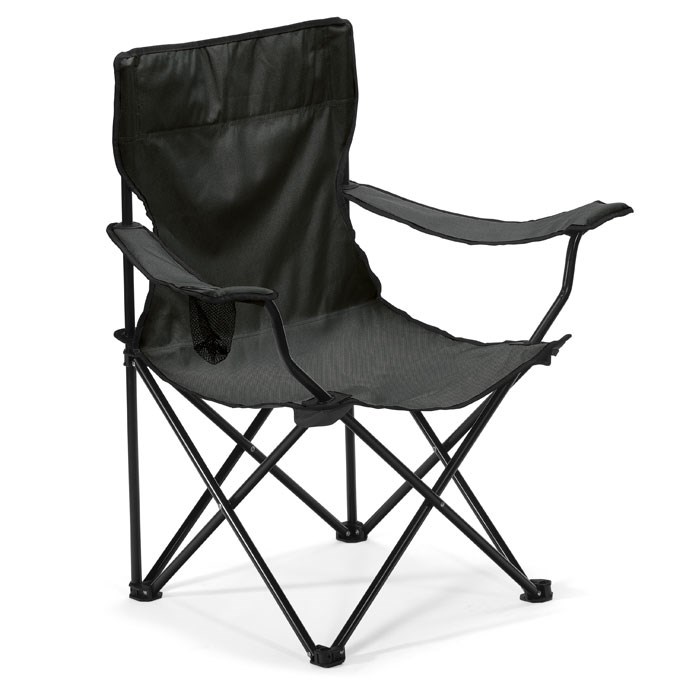 EASYGO - Camping/Strandstuhl  - schwarz