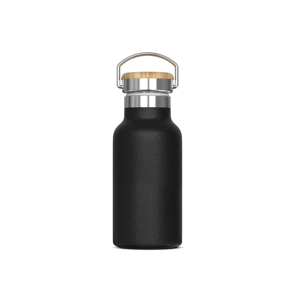 Isolierflasche Ashton 350ml - schwarz