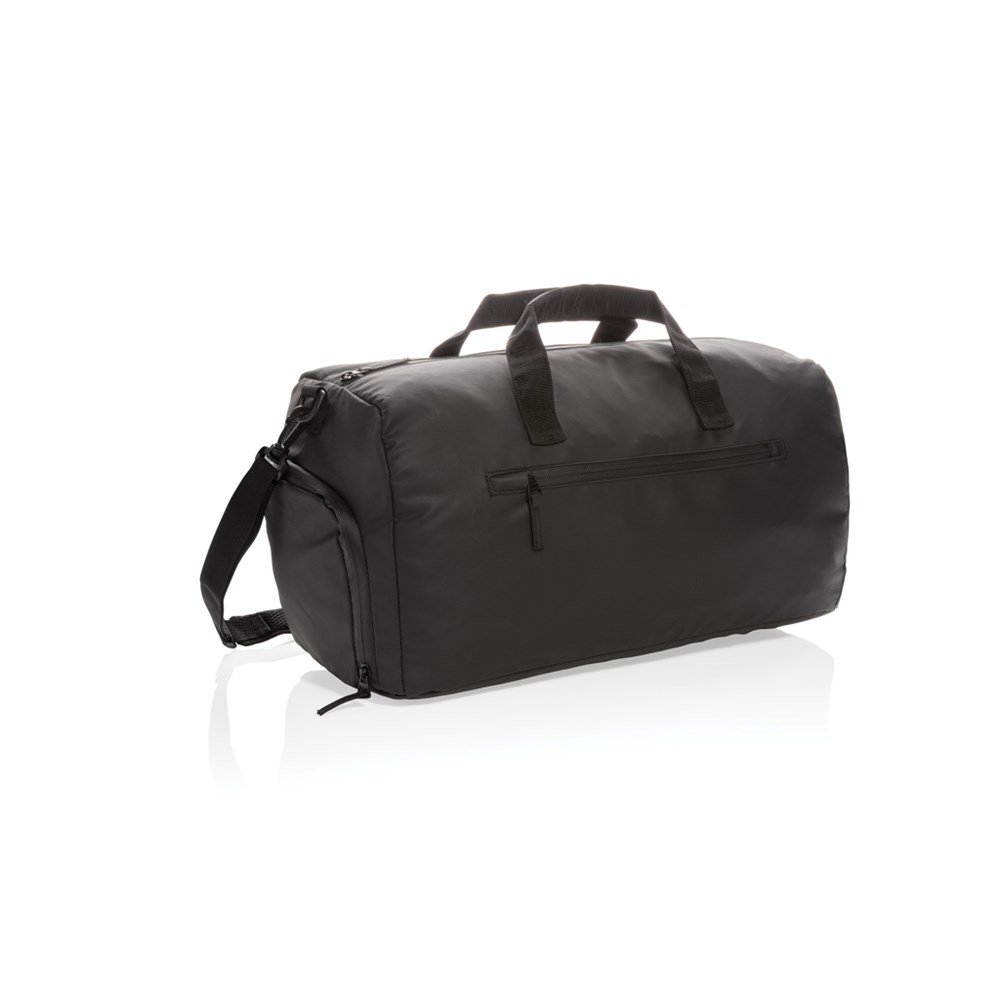 Fashion schwarze Wochenendtasche, PVC-frei Fashion schwarze Wochenendtasche, PVC-frei