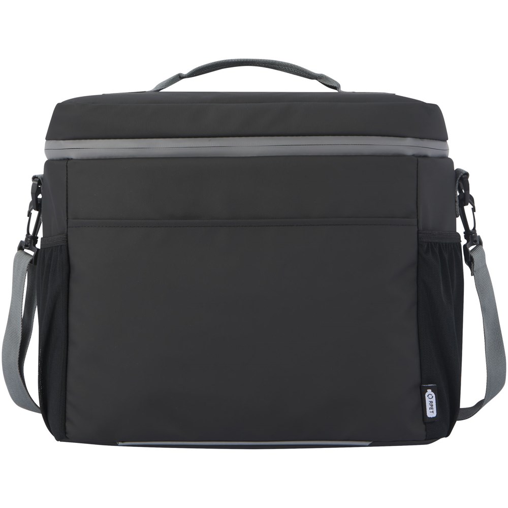 Aqua wasserabweisende Kühltasche für 20 Dosen aus GRS Recyclingmaterial 22 L Aqua wasserabweisende Kühltasche für 20 Dosen aus GRS Recyclingmaterial 22 L
