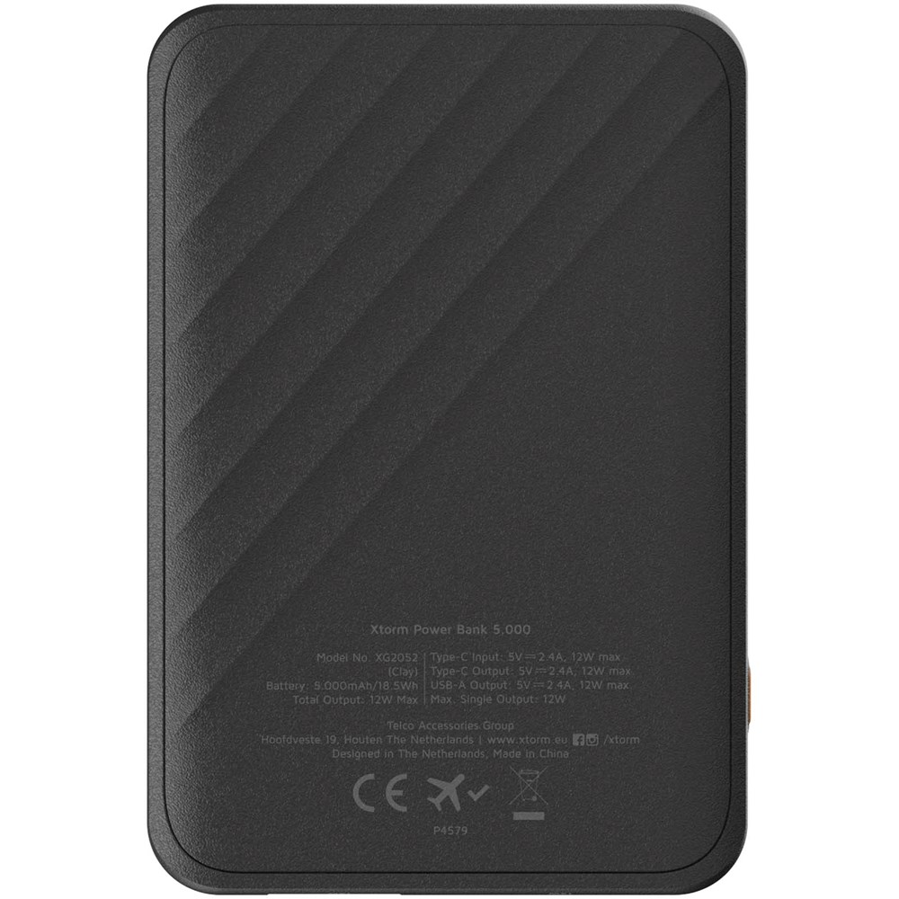 Xtorm XG205 Go2 12 W 5000 mAh Schnelllade-Powerbank Xtorm XG205 Go2 12 W 5000 mAh Schnelllade-Powerbank