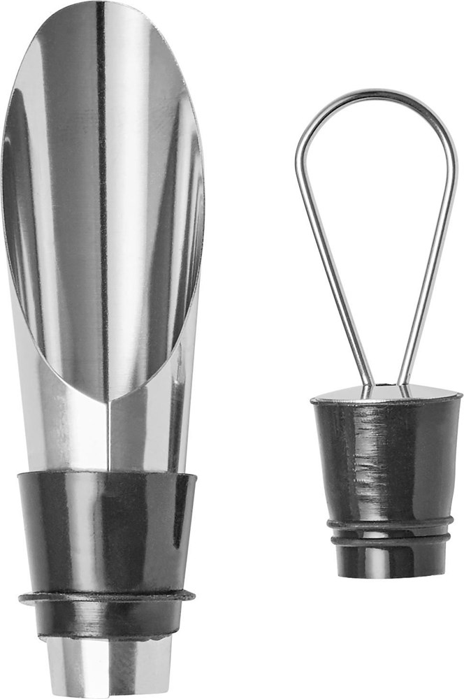 2-teiliges Sommelierset aus Edelstahl Dale 2-teiliges Sommelierset aus Edelstahl Dale