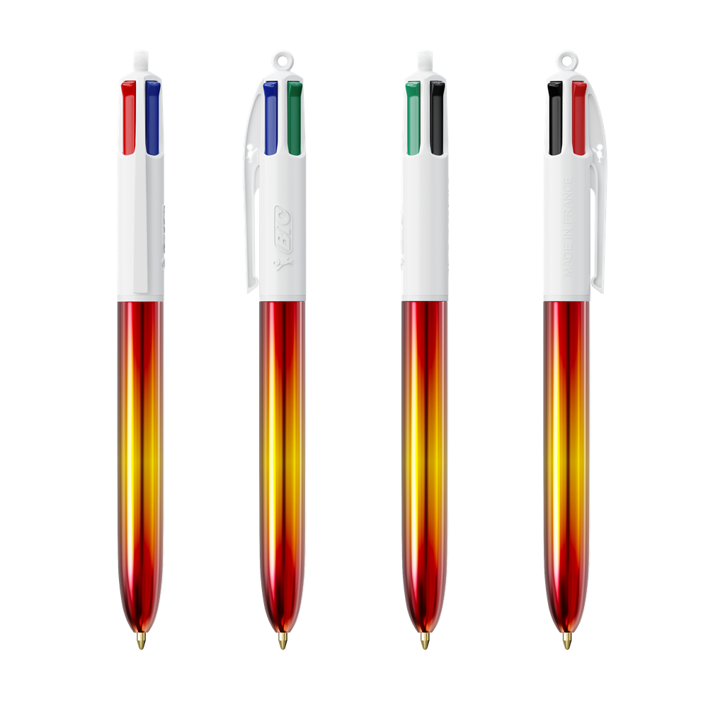BIC® 4 Colours® Flags Collection + lanyard BIC® 4 Colours® Flags Collection + lanyard