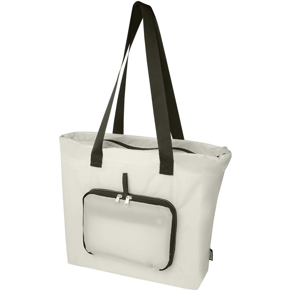 EcoFold faltbare RPET Tragetasche 16 L - Sandstone