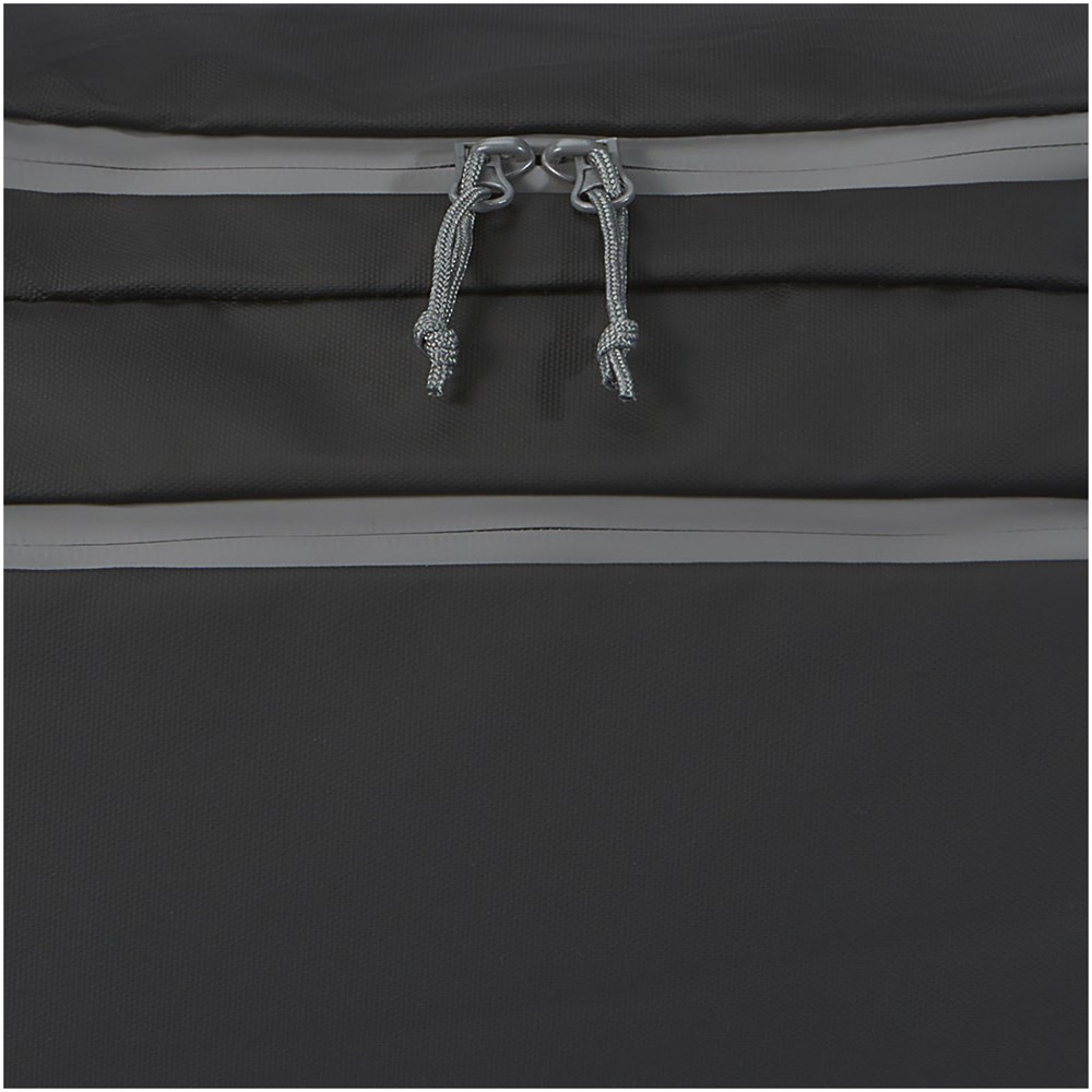 Aqua wasserabweisende Reisetasche aus GRS Recyclingmaterial 35 L Aqua wasserabweisende Reisetasche aus GRS Recyclingmaterial 35 L