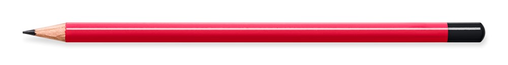 STAEDTLER Bleistift rund mit Tauchkappe - rot, Pantone 200