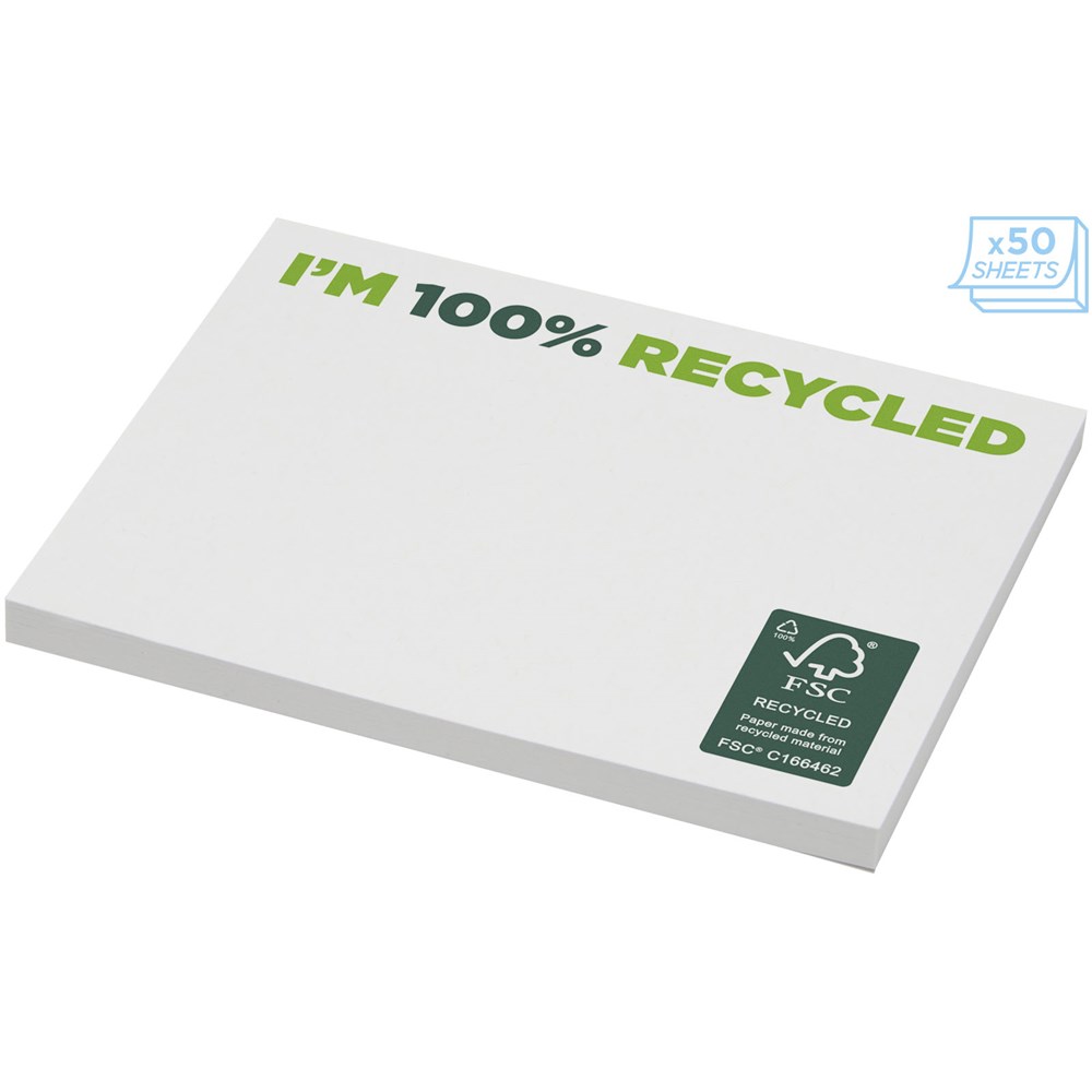 Sticky-Mate® recycelte Haftnotizen 100 x 75 mm