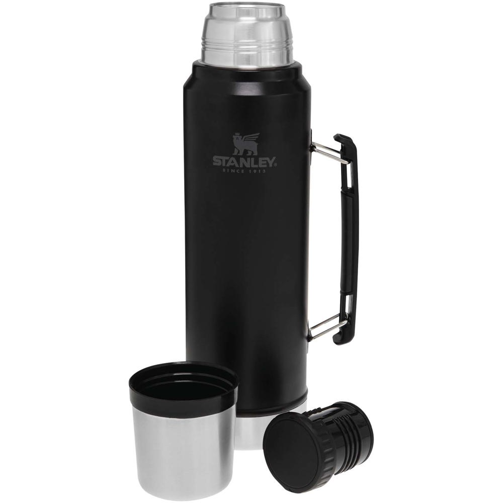 Stanley 1000 ml Classic Legendary Isolierflasche - mattschwarz