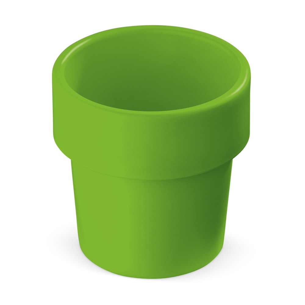 Hot-but-cool Tasse mit Erdbeersamen - hellgrün
