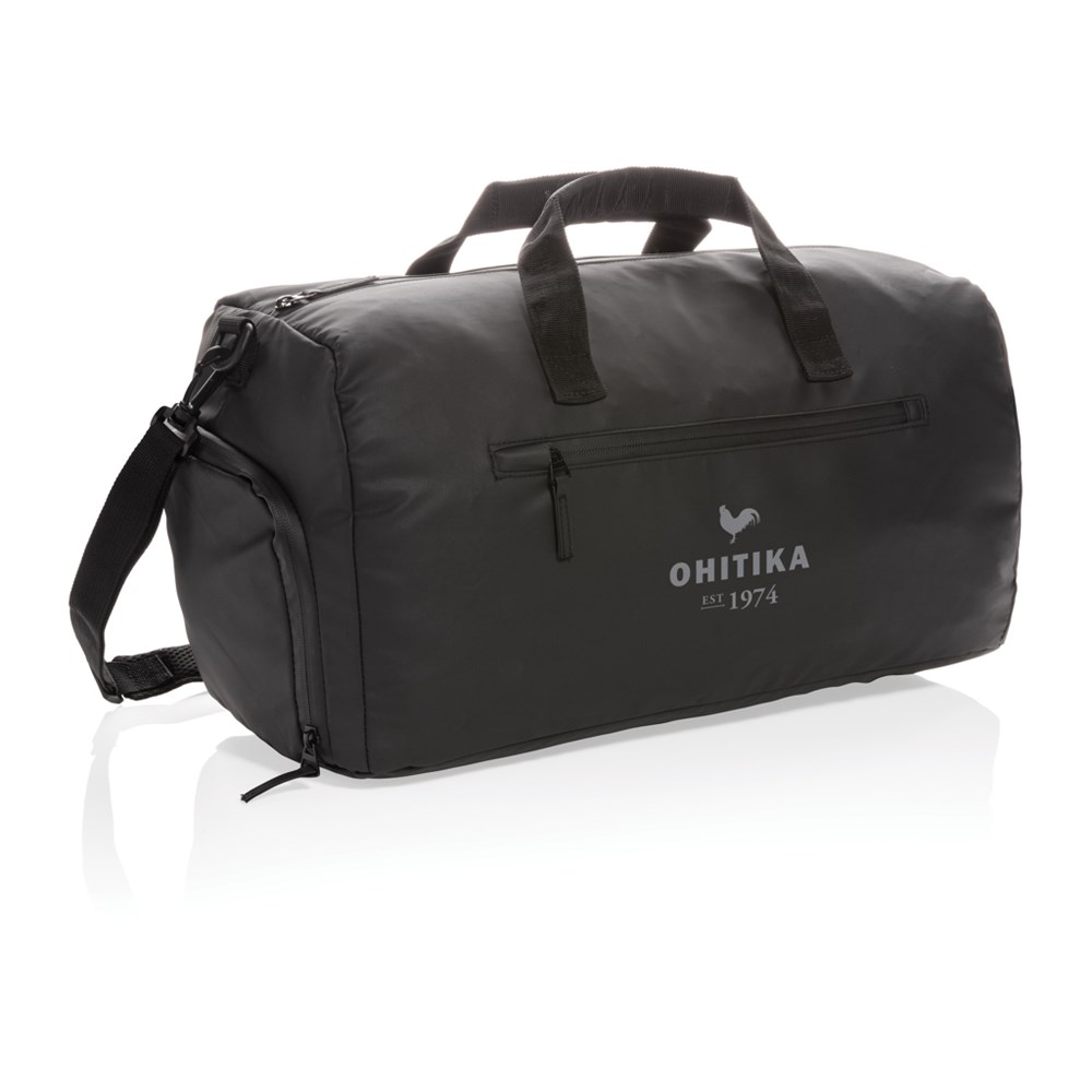Fashion schwarze Wochenendtasche, PVC-frei Fashion schwarze Wochenendtasche, PVC-frei