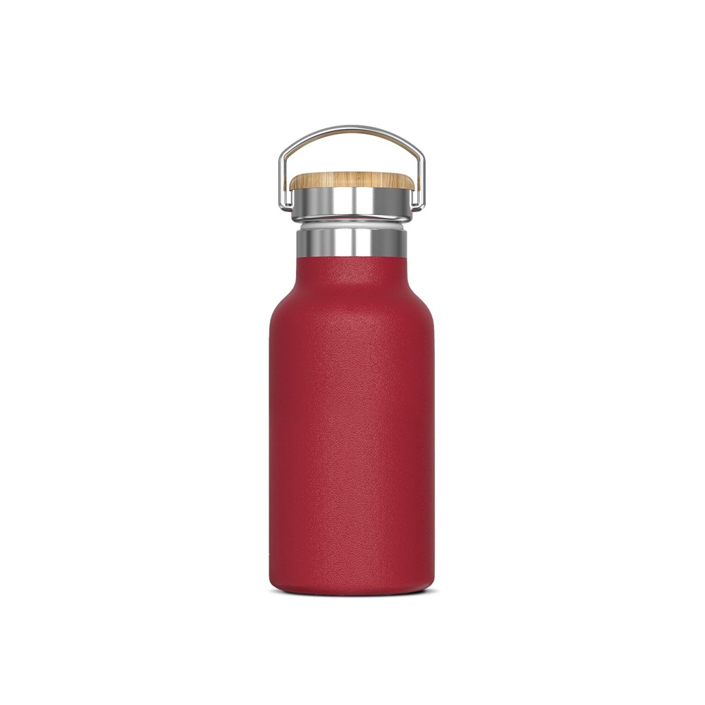 Isolierflasche Ashton 350ml - dunkelrot