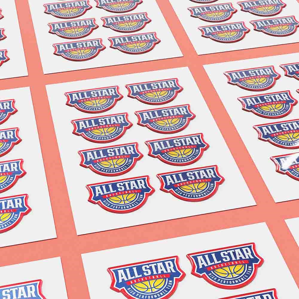 Doming Stickers on A5 sheet Doming Stickers on A5 sheet