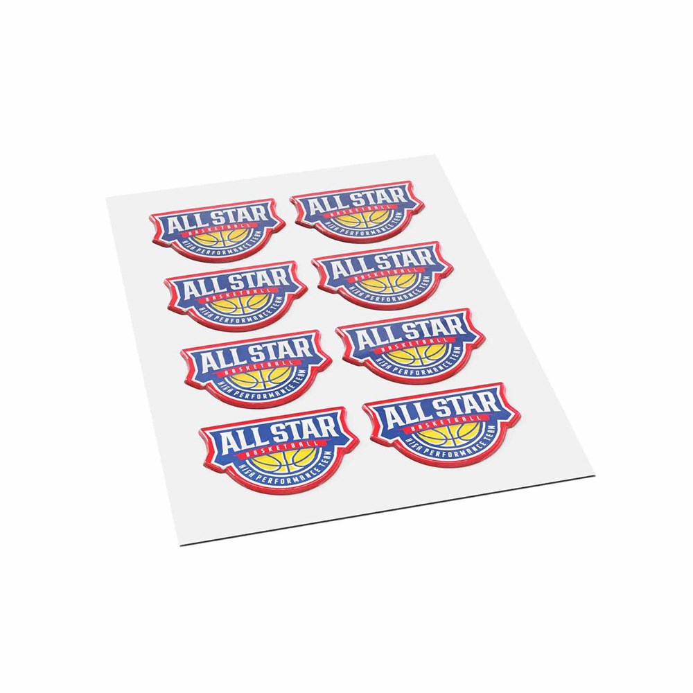 Doming Stickers on A5 sheet Doming Stickers on A5 sheet