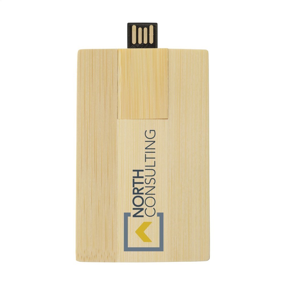 CreditCard USB Bamboo 64 GB