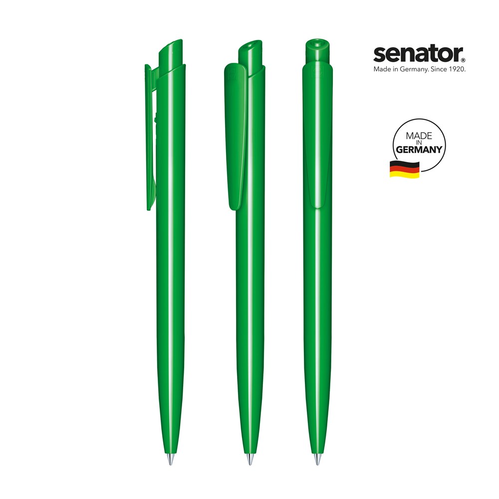 senator® Dart Polished  Druckkugelschreiber - grün 347