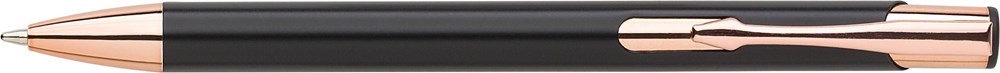 Aluminium-Kugelschreiber Alexander - schwarz