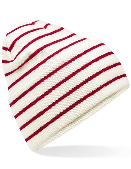 Beechfield - Original Deep Cuffed Striped Beanie