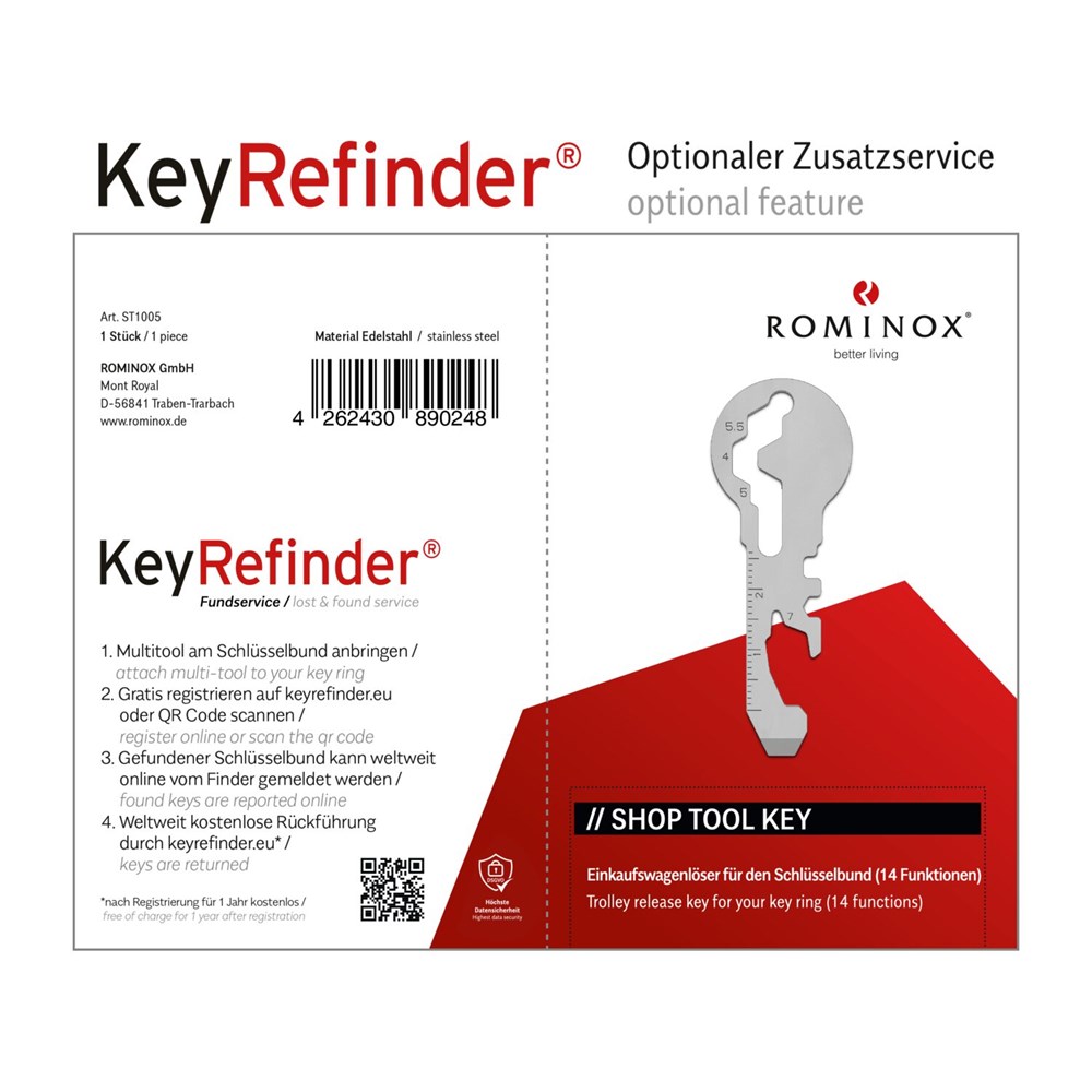 ROMINOX® Shop Tool // Key - 14 Funktionen ROMINOX® Shop Tool // Key - 14 Funktionen