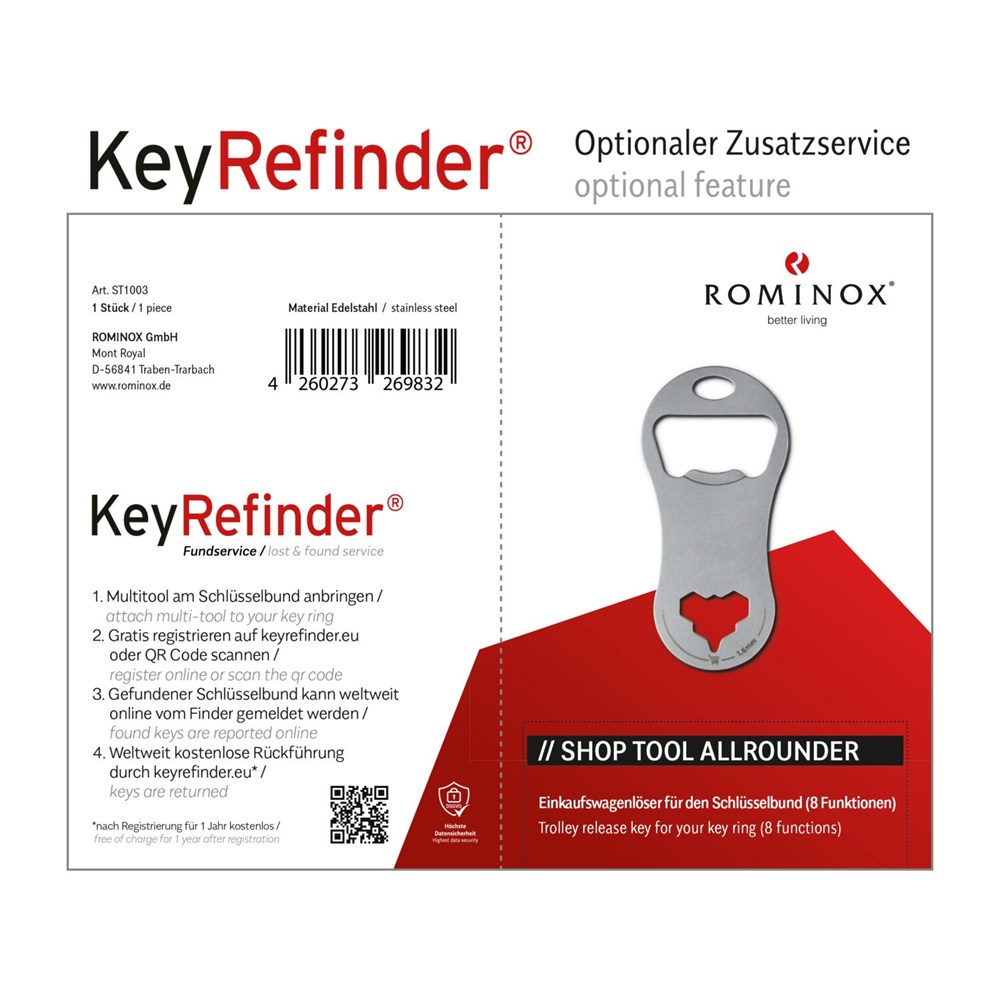 ROMINOX® Shop Tool // Allrounder - 8 Funktionen ROMINOX® Shop Tool // Allrounder - 8 Funktionen