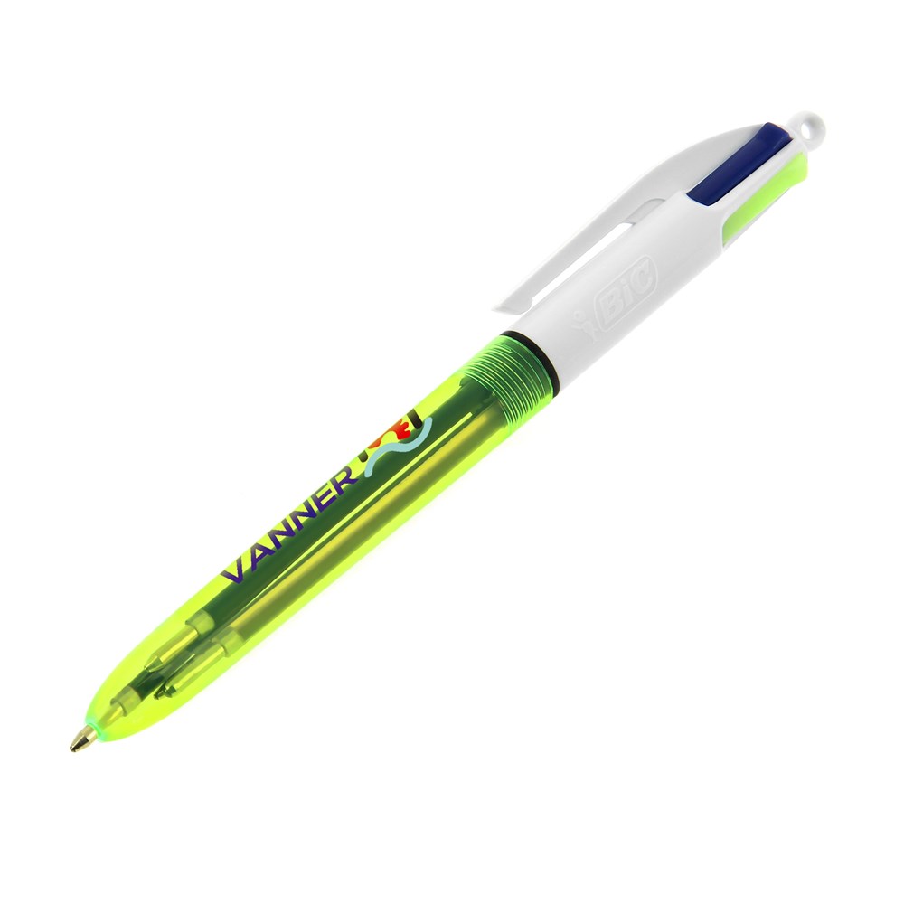 BIC® 4 Colours Fluo Kugelschreiber + lanyard BIC® 4 Colours Fluo Kugelschreiber + lanyard