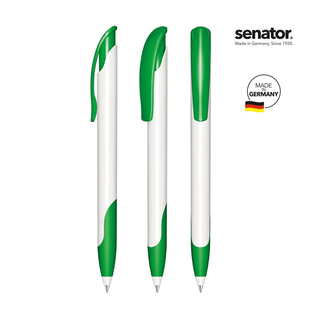 senator® Challenger Polished Basic SG  Druckkugelschreiber - grün 347
