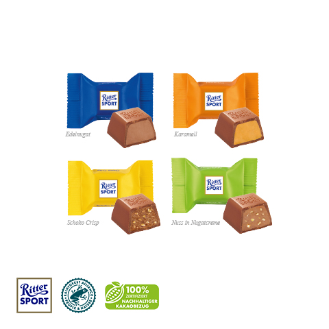 Adventskalender "Cube" mit Ritter SPORT Schokowürfel Adventskalender "Cube" mit Ritter SPORT Schokowürfel