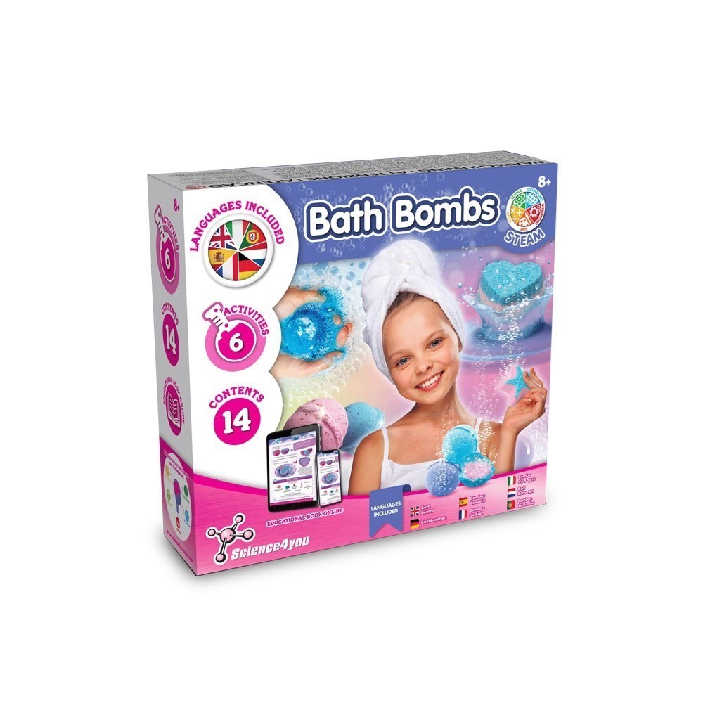 Bath Bombs Kit II. Lernspiel lieferung inklusive einer kraftpapiertasche (90 g/m²), aus FSC™-zertifiziertem Material und anderen kontrollierten Materialien hergestellt Bath Bombs Kit II. Lernspiel lieferung inklusive einer kraftpapiertasche (90 g/m²), aus FSC™-zertifiziertem Material und anderen kontrollierten Materialien hergestellt