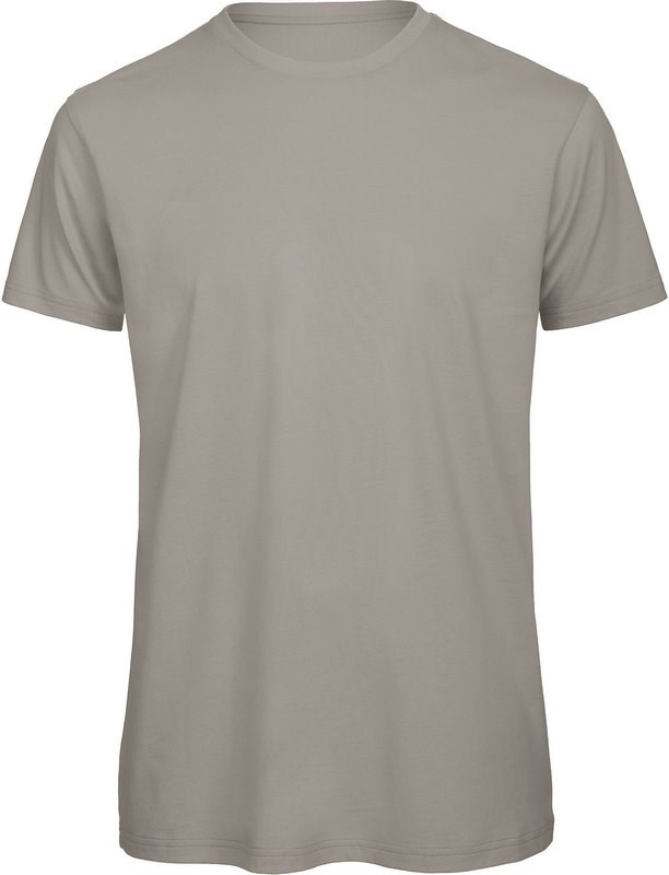 B&C Organic Cotton Crew Neck T-shirt Inspire - Hellgrau