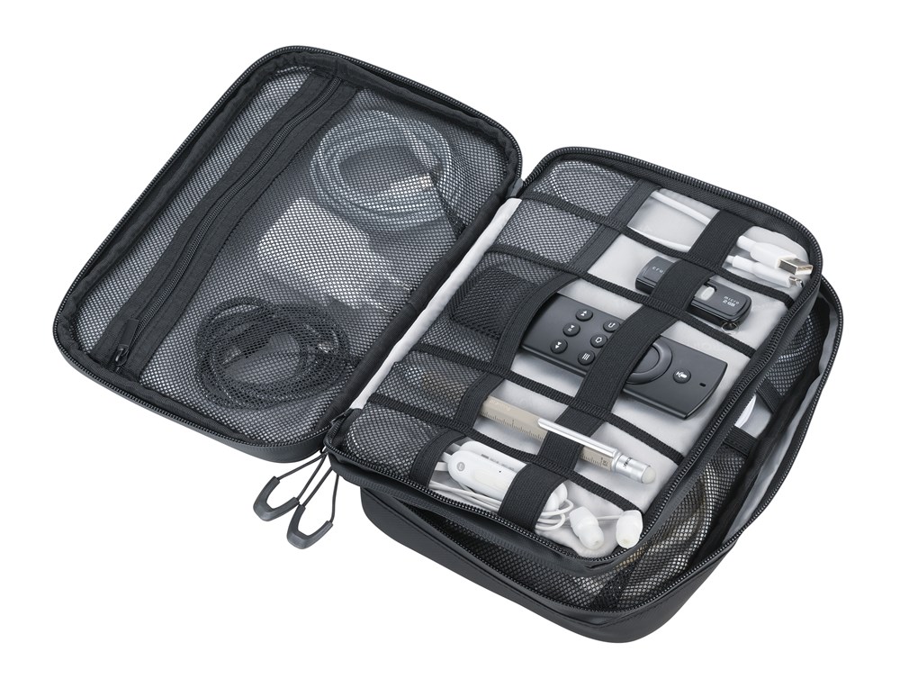 TROIKA Kabeltasche TROIKA BLACK CONNECTED TROIKA Kabeltasche TROIKA BLACK CONNECTED