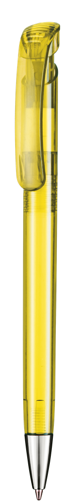 Kugelschreiber BONITA TRANSPARENT - ananas-gelb TR/FR