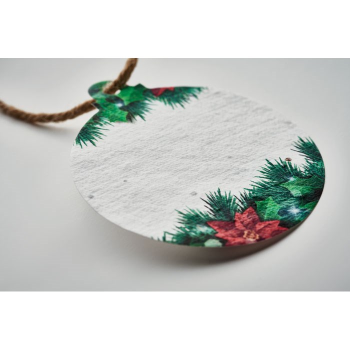 BAUSEED - Weihnachtsschmuck Samenpapier BAUSEED - Weihnachtsschmuck Samenpapier