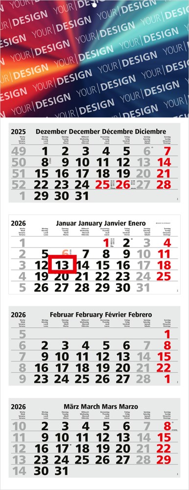 4-Monatskalender Forum Light 4 Bestseller (Mehrblock) 4-Monatskalender Forum Light 4 Bestseller (Mehrblock)