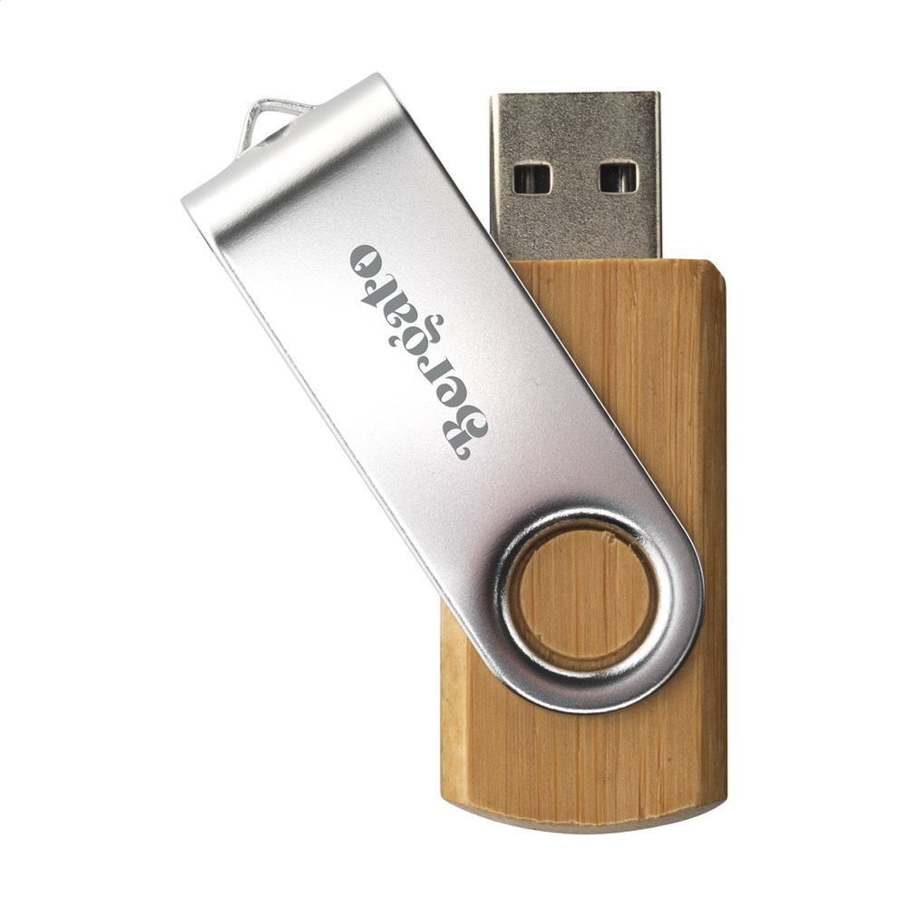 USB Twist Bamboo 64 GB