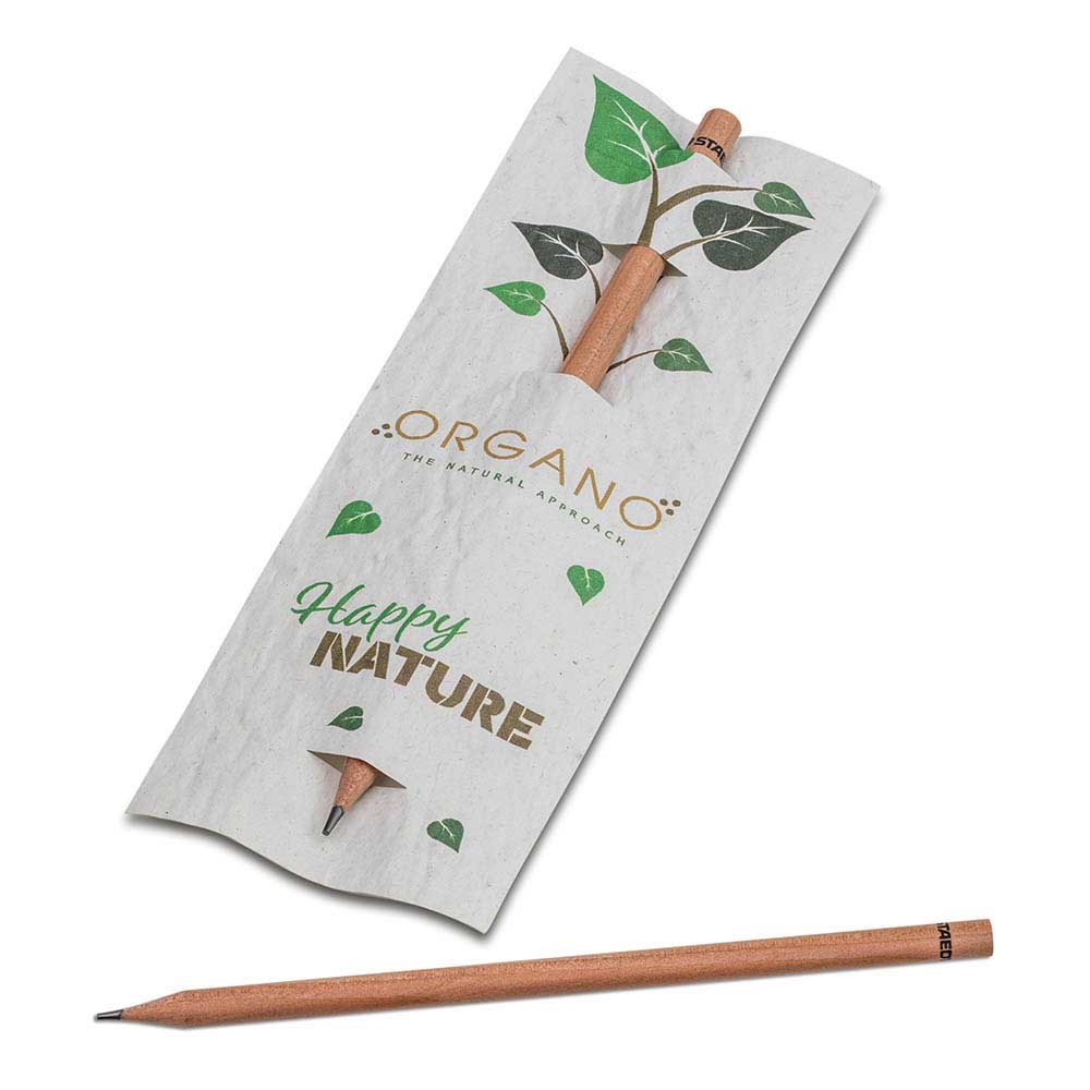 Bleistift im Samenpapieretui - individuell