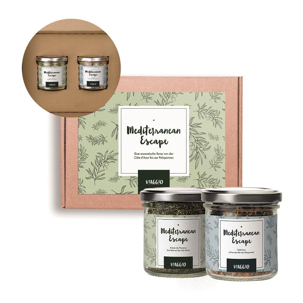 „Mediterranean Escape“ Geschenkbox