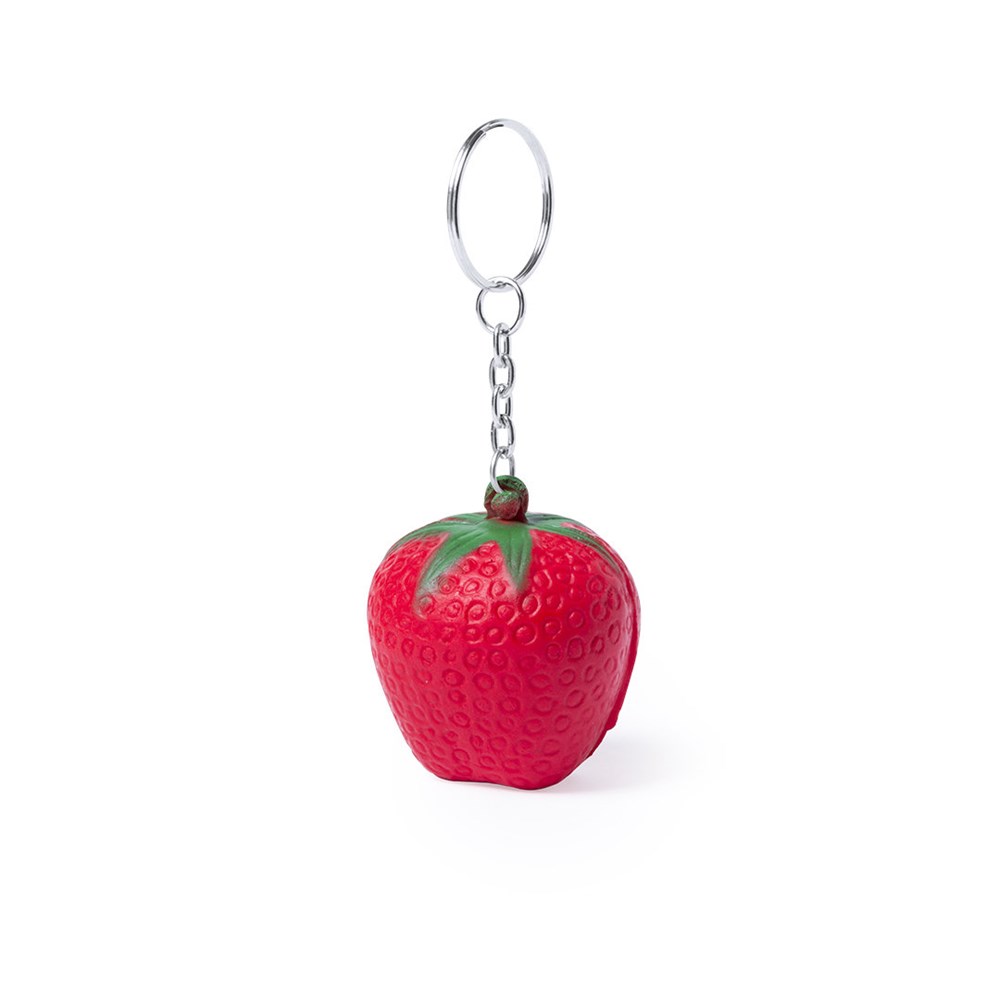 Antistress Schlüsselanhänger Fruty - strawberry