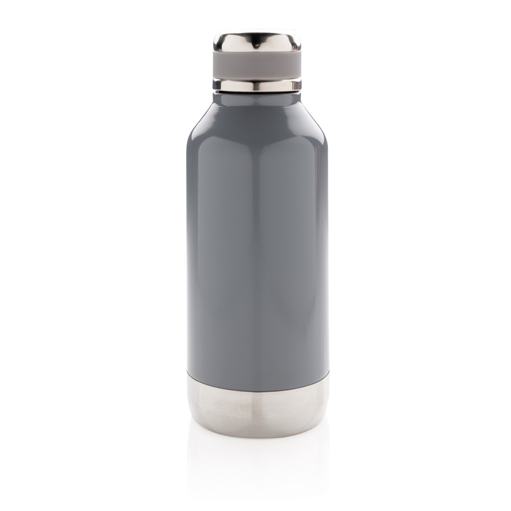 Auslaufsichere Vakuumflasche mit Logoplatte Auslaufsichere Vakuumflasche mit Logoplatte