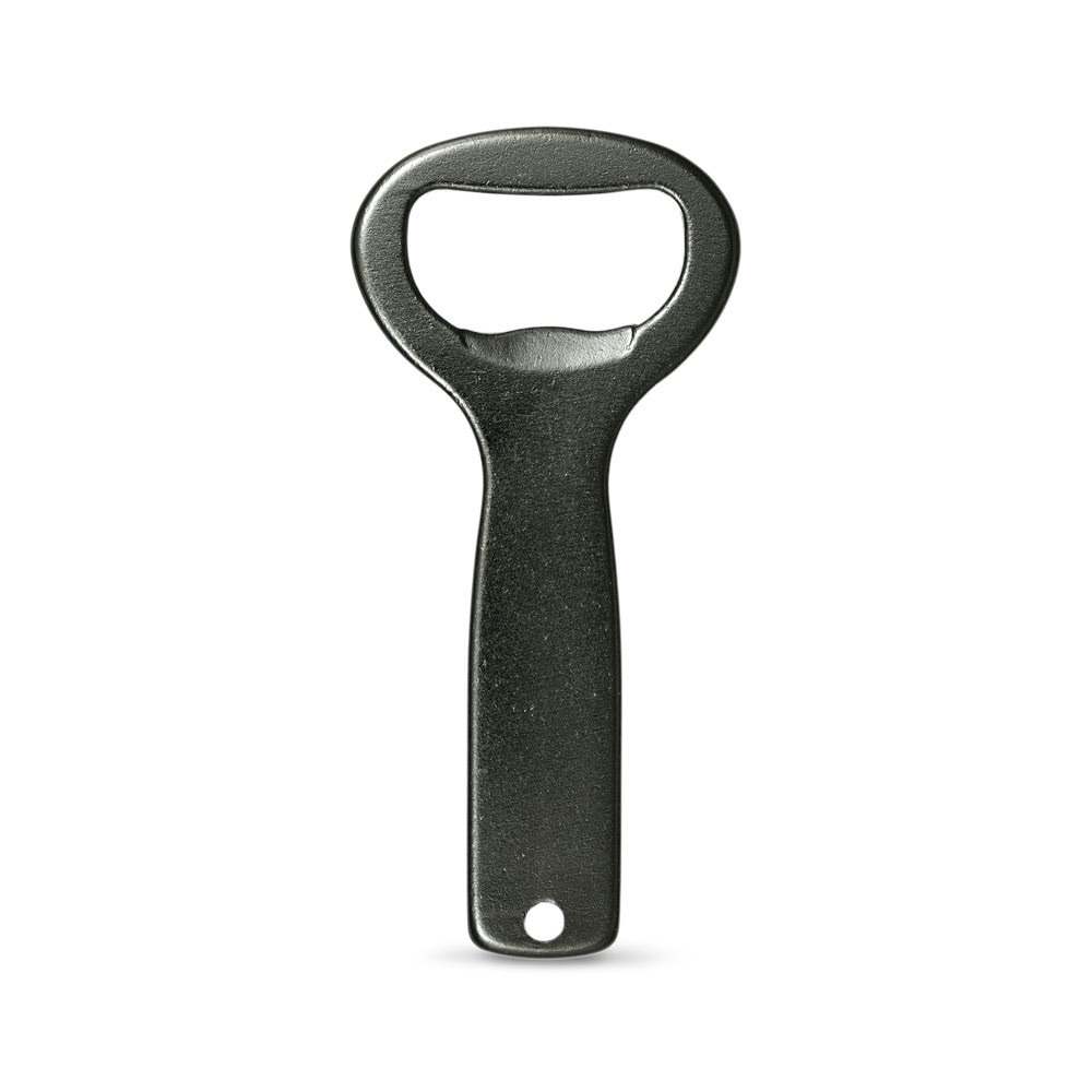 BARLEY. Flaschenöffner aus Aluminium - schwarz