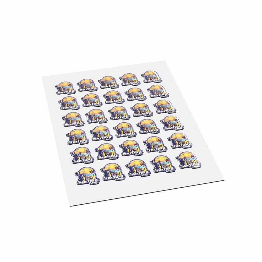 Doming Stickers on A3 sheet Doming Stickers on A3 sheet