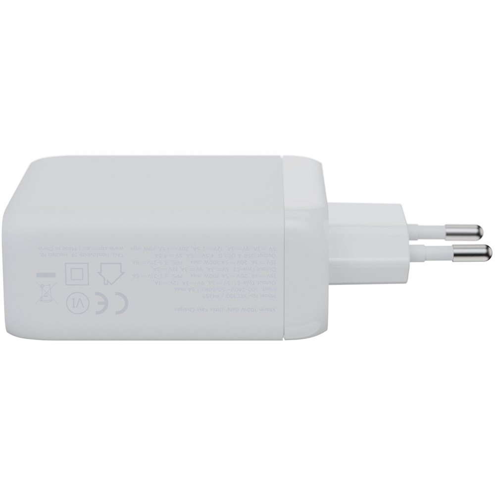 Xtorm XEC100 GaN² Ultra 100 W Wandladegerät Xtorm XEC100 GaN² Ultra 100 W Wandladegerät