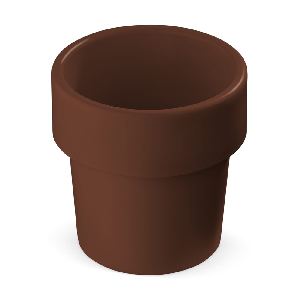 Hot-but-cool Tasse mit Erdbeersamen - braun