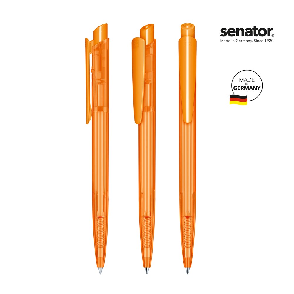 senator® Dart Clear  Druckkugelschreiber - orange 151
